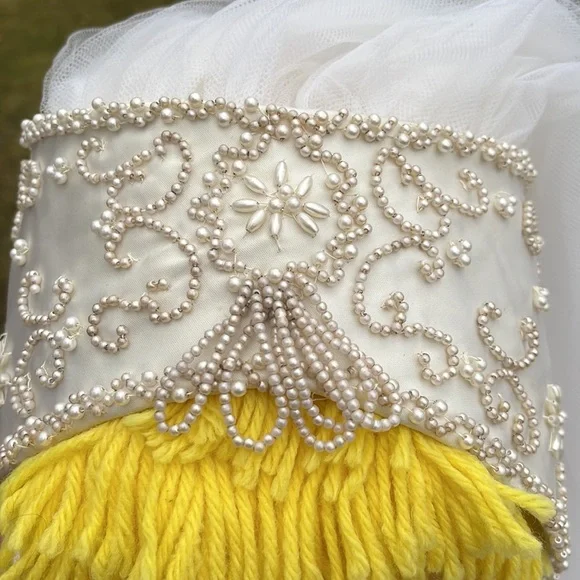 Vintage 50’s-60’s Bianchi double tulle veil - Picture 3 of 10